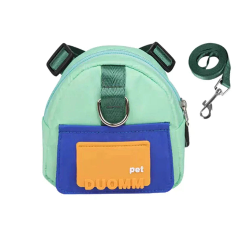 Waterproof Pet Backpack with Leash – PETC™ | For Small and Medium-Sized Dogs 