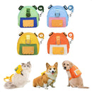 Waterproof Pet Backpack with Leash – PETC™ | For Small and Medium-Sized Dogs 