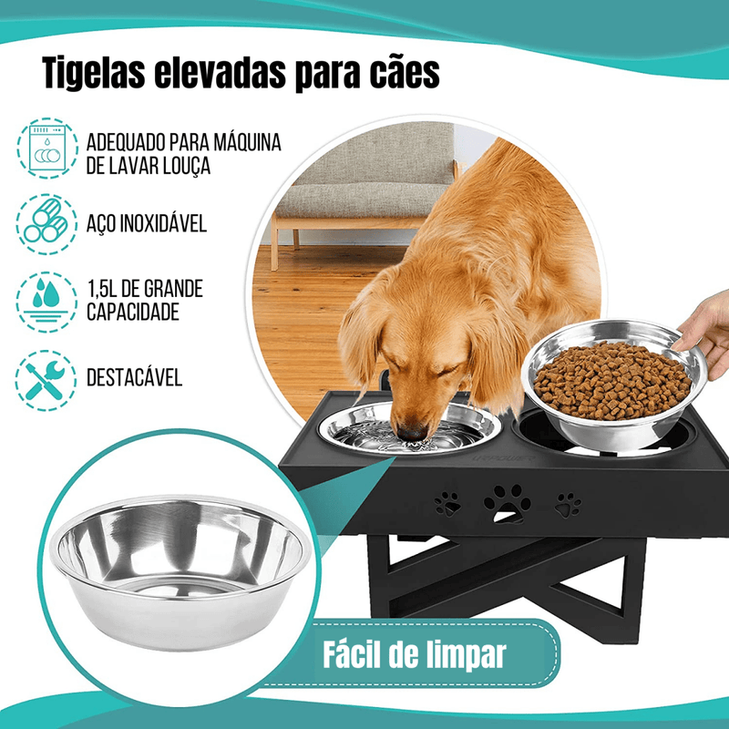 Adjustable 3-Height Bowl - Pawzly™ 
