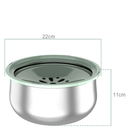 Stainless Steel Anti-Splash Bowl 4L - Lupzy™ 